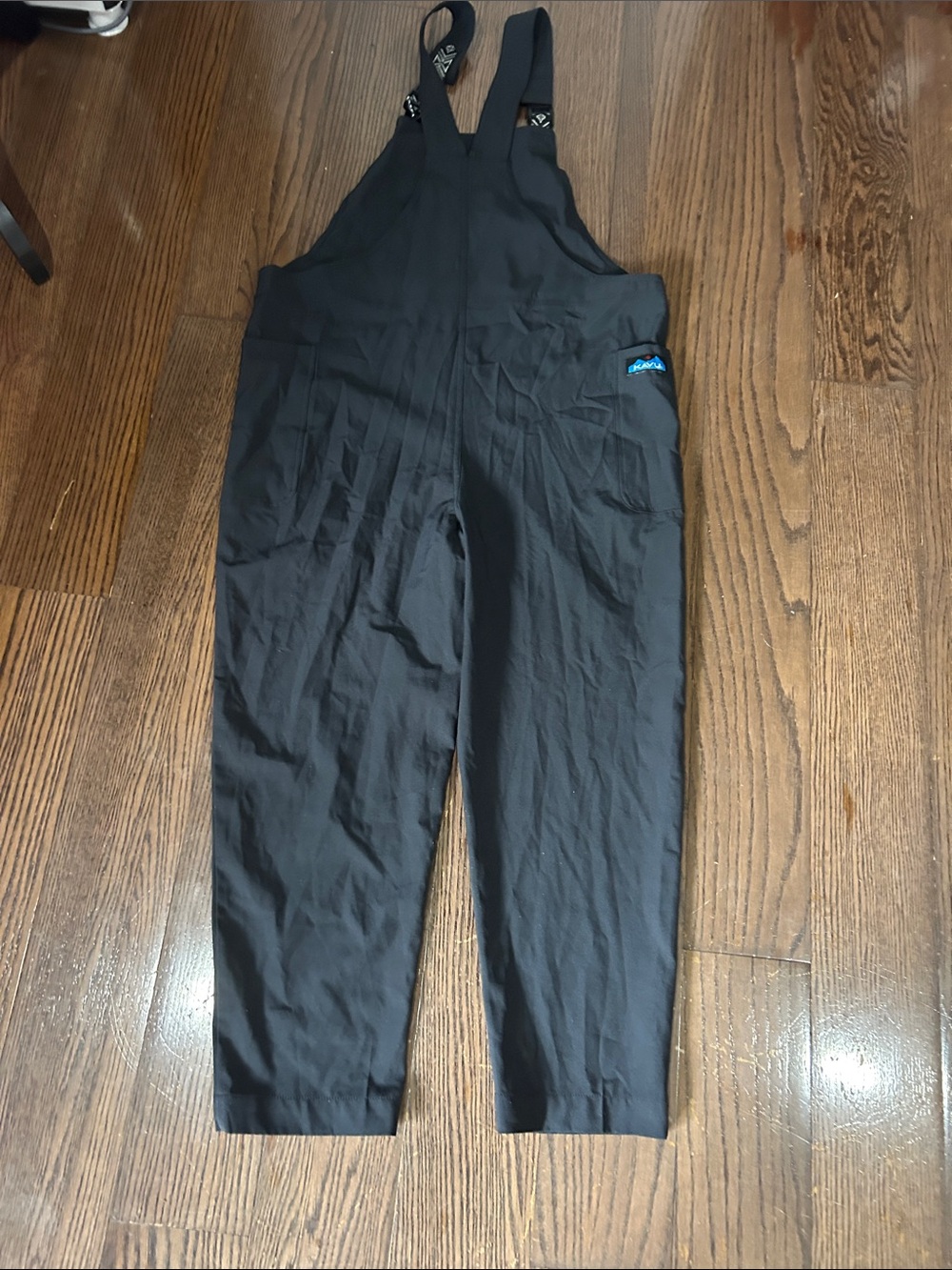 Kavu Black Utility women’s overalls like new sz L - Picture 2 of 4